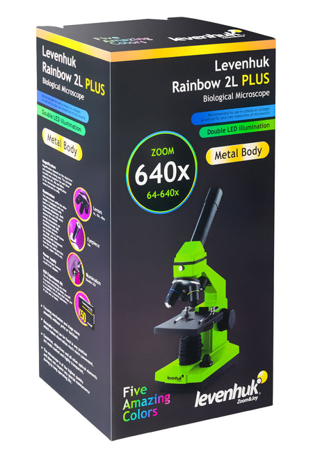 Microscopio Levenhuk Rainbow 2L PLUS