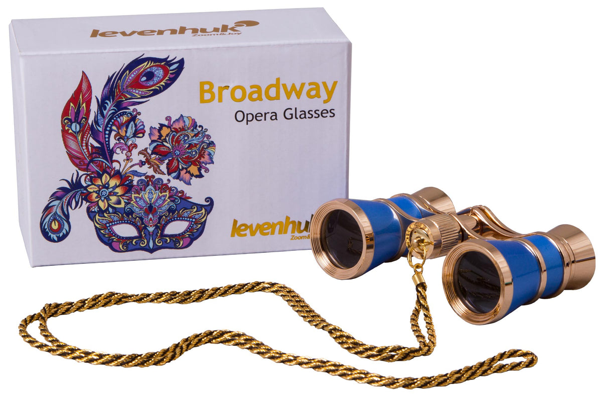 Prismáticos de ópera Levenhuk Broadway 325C con cadena