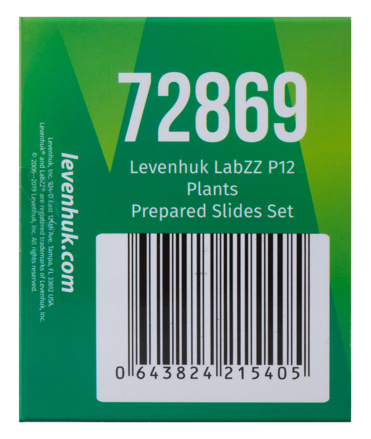 Set de preparaciones Levenhuk LabZZ P12: plantas