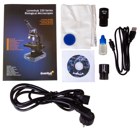 Microscopio monocular digital Levenhuk D320L BASE 3M