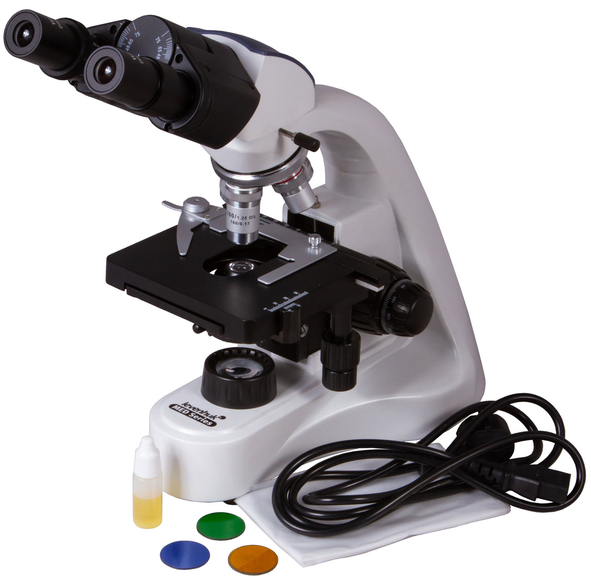 Microscopio binocular Levenhuk MED 10B