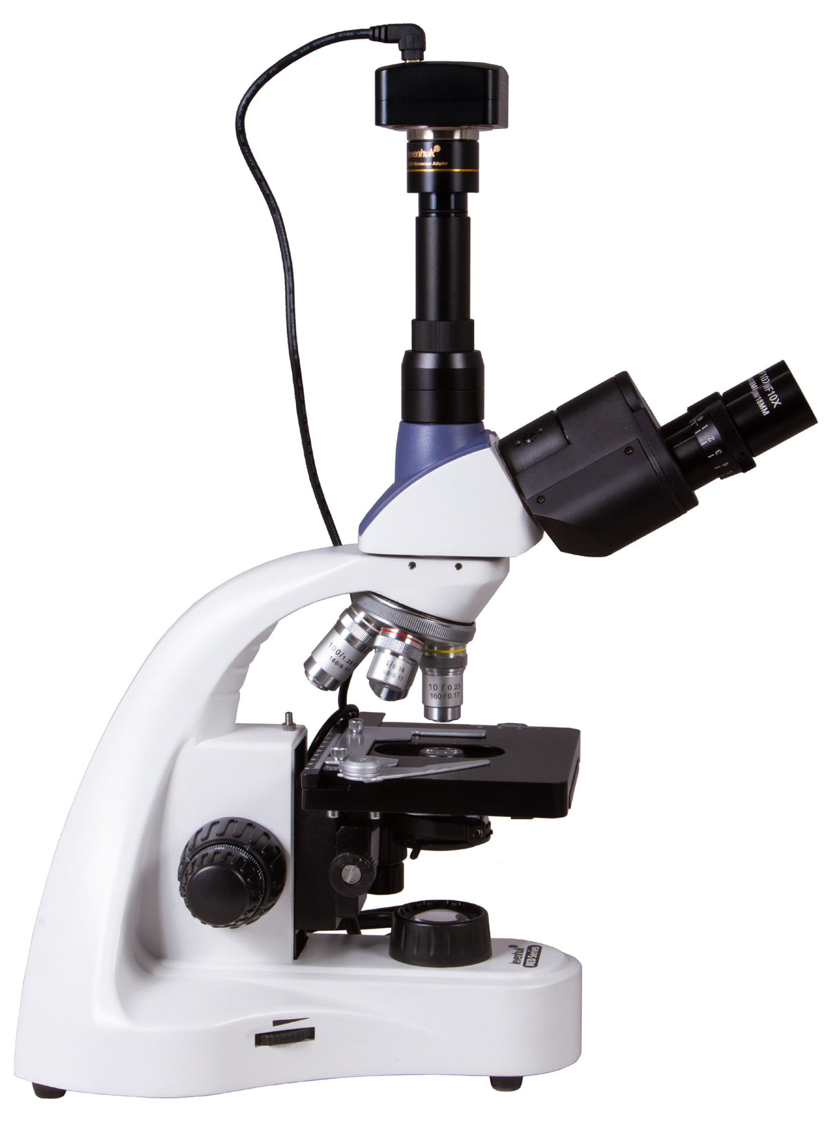 Microscopio trinocular digital Levenhuk MED D10T