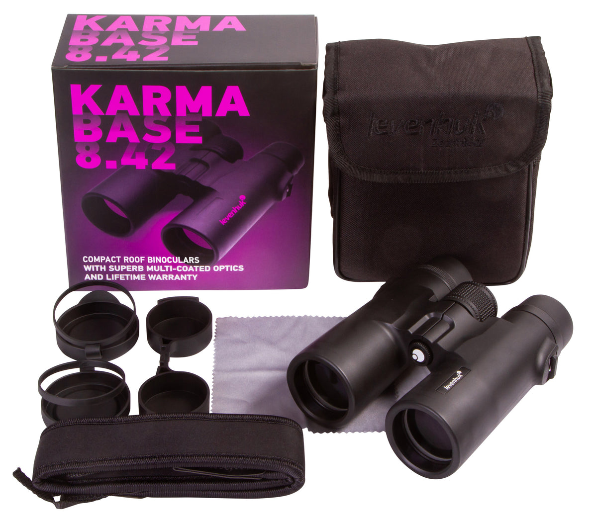 Prismáticos Levenhuk Karma BASE 8x42