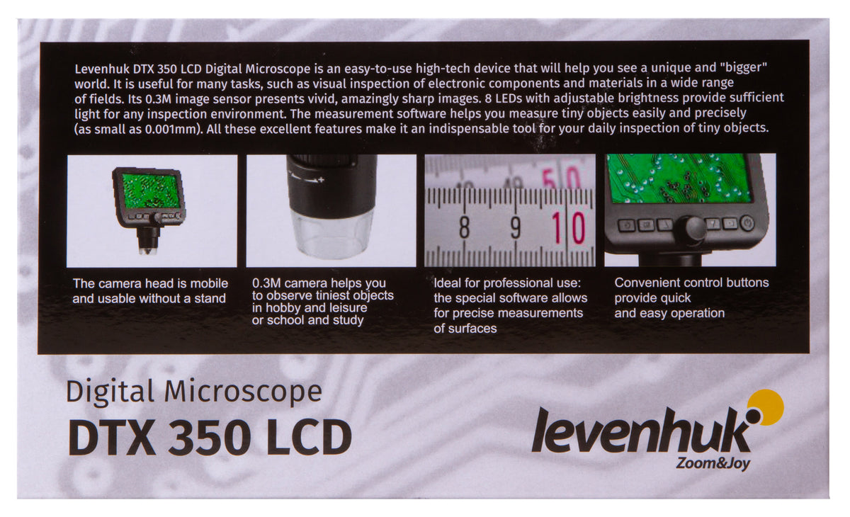 Microscopio digital Levenhuk DTX 350 LCD