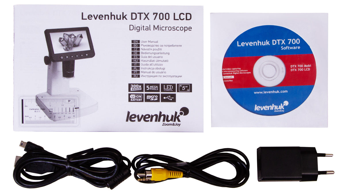 Microscopio digital Levenhuk DTX 700 LCD