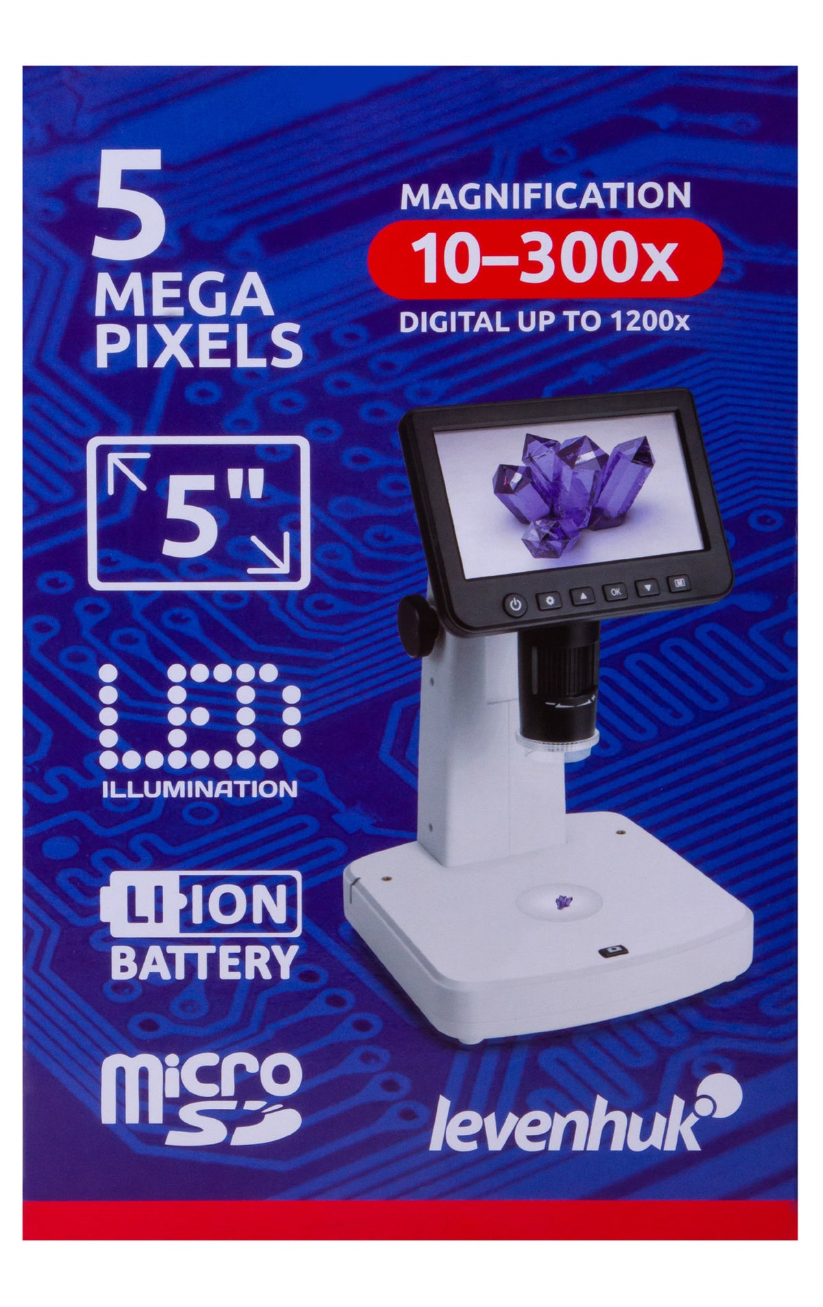 Microscopio digital Levenhuk DTX 700 LCD