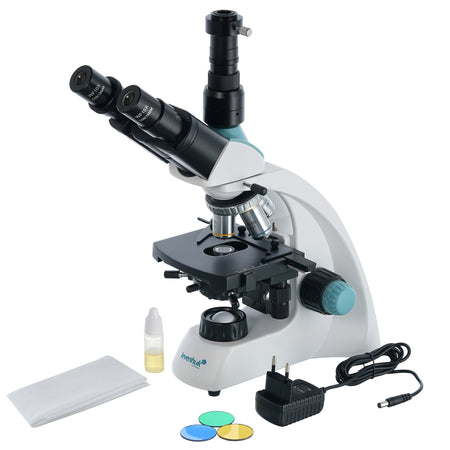 Microscopio trinocular Levenhuk 400T