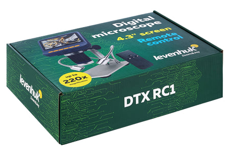 Microscopio Levenhuk DTX RC1 con mando a distancia