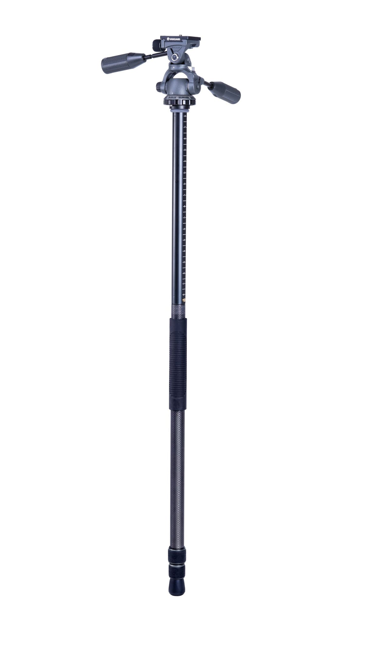 Vanguard Veo 3+ 263CP - Trípode de fibra de carbono, rótula de 3 vías y columna central multiángulo