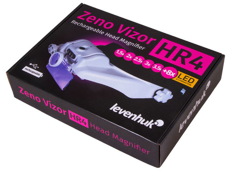 Lupa frontal recargable Levenhuk Zeno Vizor HR4