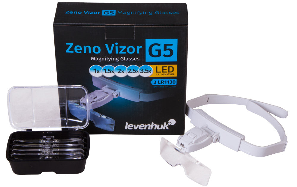 Gafas lupa Levenhuk Zeno Vizor G5