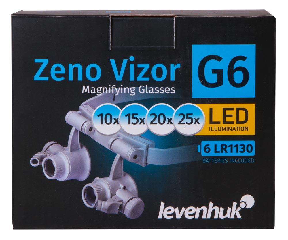 Gafas lupa Levenhuk Zeno Vizor G6