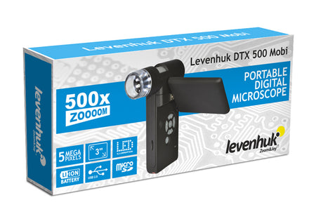 Microscopio digital Levenhuk DTX 500 Mobi