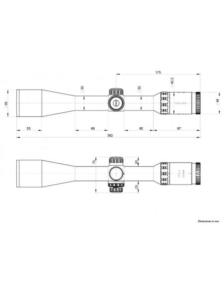 Visor KAHLES Helia - 3.5-18x50i 4-Dot